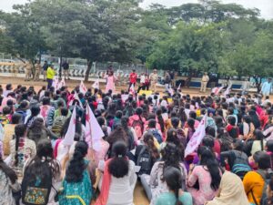 ಎಸ್‌ ಎಪ್‌ ಐ ಕರ್ನಾಟಕ ರಾಜ್ಯ ಸಮಿತಿ ನೇತೃತ್ವದಲ್ಲಿ ಪ್ರೀಡಂ ಪಾರ್ಕ್‌ ಪ್ರತಿಭಟನೆ