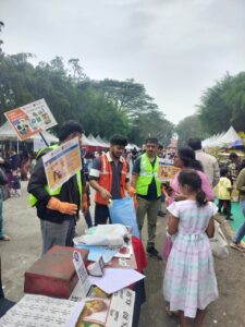 ಕಬ್ಬನ್‌ ಪಾರ್ಕ್‌ ಪುಷ್ಪ ಪ್ರದರ್ಶನದಲ್ಲಿ : ಸಾಹಾಸ್‌ ಸಂಸ್ಥೆಯಿಂದ ತ್ಯಾಜ್ಯ ವಿಲೇವಾರಿ ಜಾಗೃತಿ ಅಭಿಯಾನ - ರಾಧ ಬಿ ಎಸ್‌