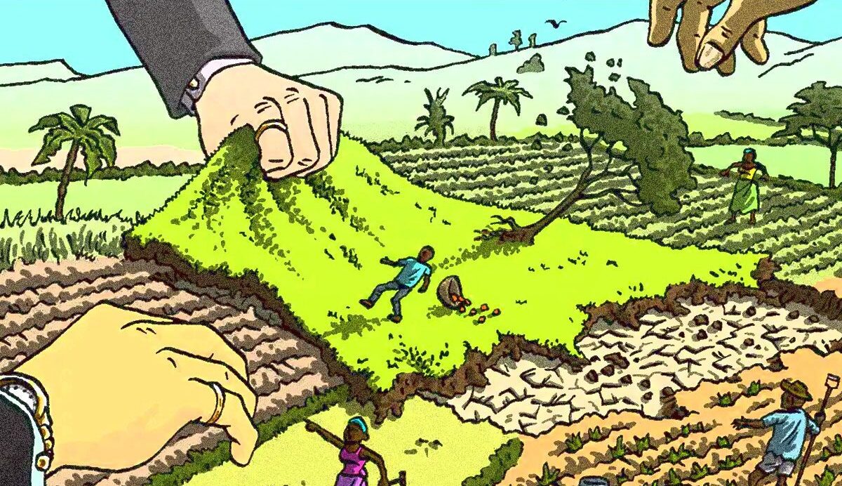 ರೈತರ ಭೂಮಿ ಕಬಳಿಸಿ ಕಾರ್ಪೊರೇಟ್ ಕುಳಗಳಿಗೆ ಮಣೆ ಹಾಕುತ್ತಿರುವ ಕ್ರಮ ಖಂಡನೀಯ: AIDWA