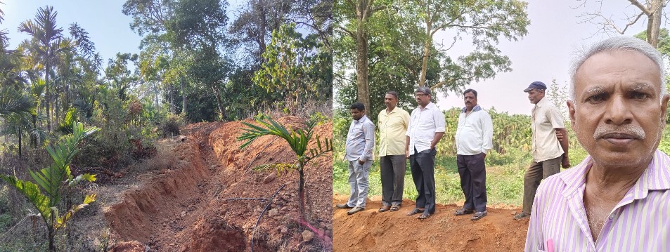 ಲಿಂಗಪ್ಪರ ಕೃಷಿಭೂಮಿಯಲ್ಲಿ ಅರಣ್ಯ ಇಲಾಖೆ ದೌರ್ಜನ್ಯ ಆರೋಪ; ರೈತ ಸಂಘ ಪರಿಶೀಲನೆ