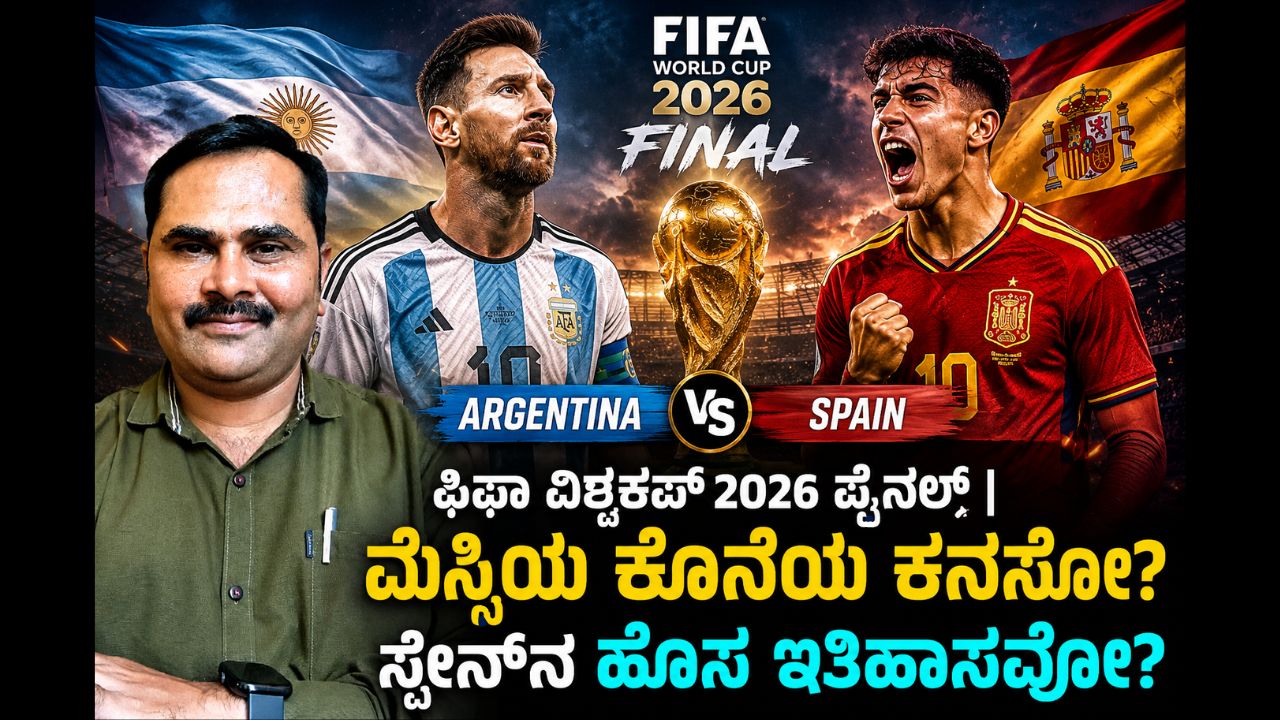 ಮೆಸ್ಸಿಯ ಕನಸೋ? ಸ್ಪೇನ್‌ನ ಹೊಸ ಯುಗವೋ? ವಿಶ್ವಕಪ್ ಫೈನಲ್‌ನಲ್ಲಿ ಏನಾಗಲಿದೆ?