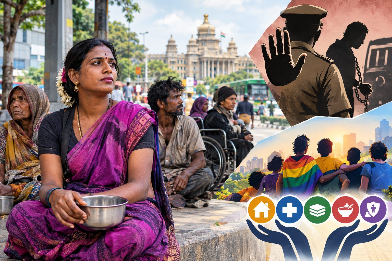 ಭಿಕ್ಷುಕರ ಮುಕ್ತ ಬೆಂಗಳೂರು ಯೋಜನೆಗೆ MGSP ತೀವ್ರ ವಿರೋಧ